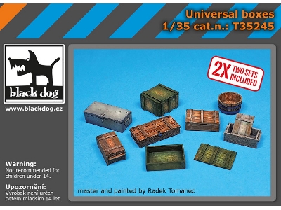 Universal Boxes Wwii Accessories Set - zdjęcie 1