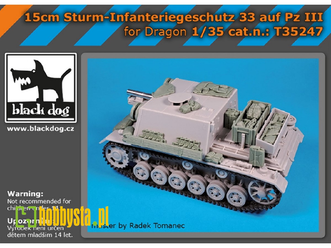 Sturm Infanteriegeschutz 33 Auf Pz Iii For Dragon - zdjęcie 1