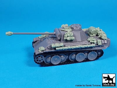 Pz.Kpfw V Panther Ausf G Accessories Set For Hasegawa - zdjęcie 2