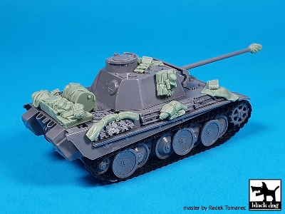 Pz.Kpfw V Panther Ausf G Accessories Set For Hasegawa - zdjęcie 3