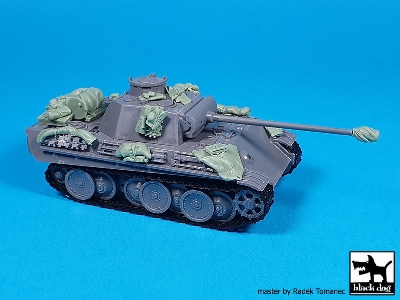 Pz.Kpfw V Panther Ausf G Accessories Set For Hasegawa - zdjęcie 4