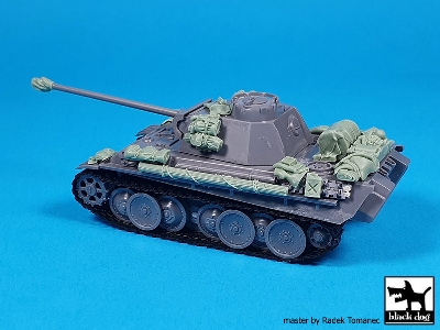 Pz.Kpfw V Panther Ausf G Accessories Set For Hasegawa - zdjęcie 5