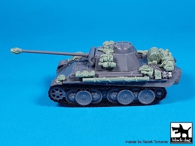 Pz.Kpfw V Panther Ausf G Accessories Set For Hasegawa - zdjęcie 6