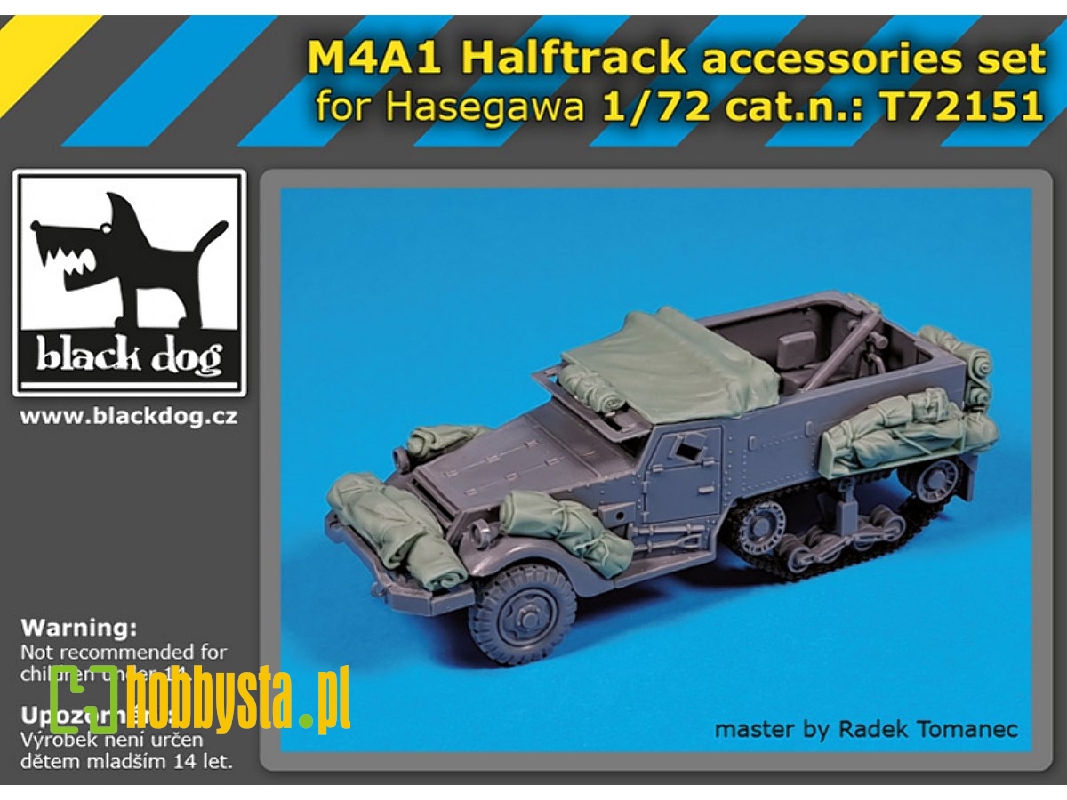 M4a1 Halftrack Accessories For Hasegawa - zdjęcie 1