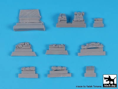 M4a1 Halftrack Accessories For Hasegawa - zdjęcie 6