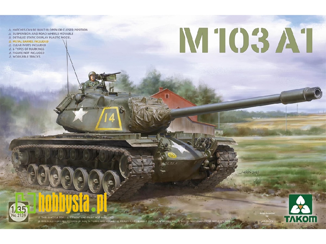 M103A1 czołg amerykański - zdjęcie 1