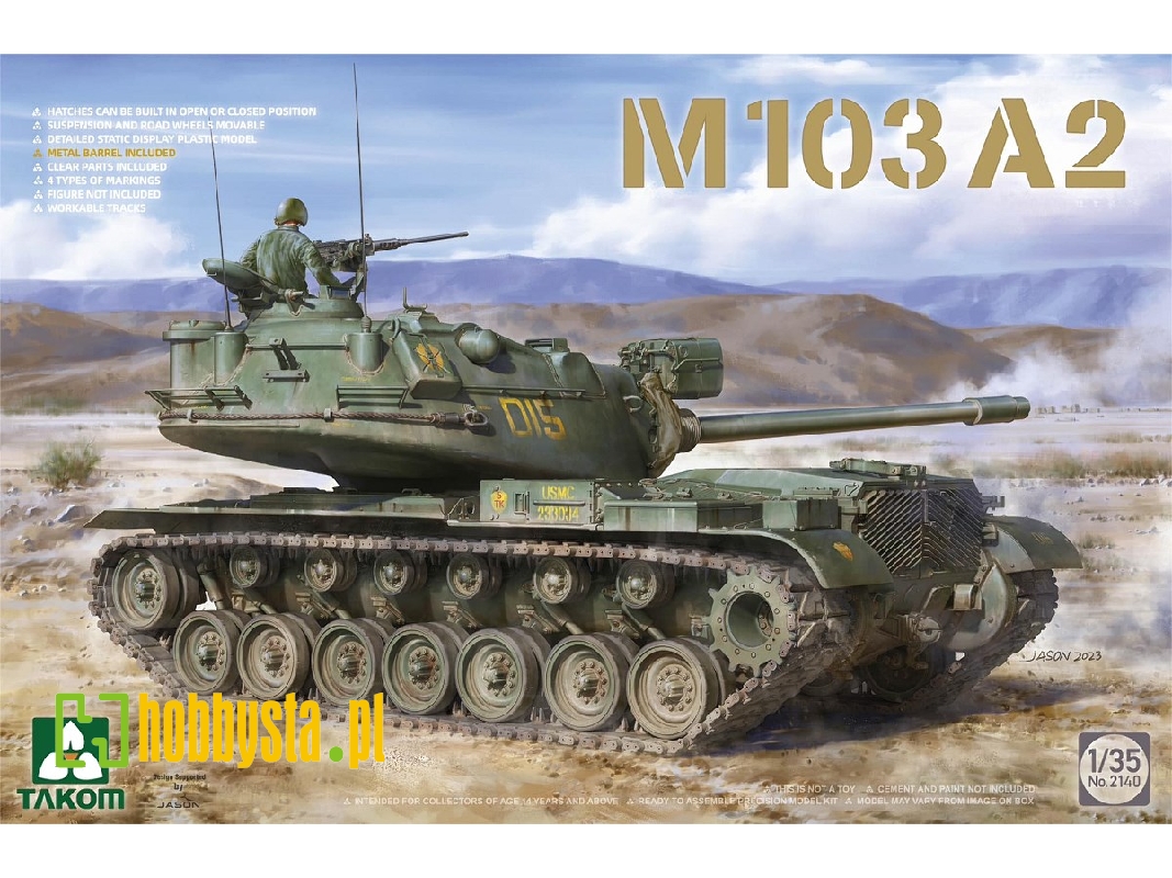 M103A2 czołg amerykański - zdjęcie 1 M103A2 czołg amerykański - zdjęcie 1