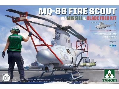 MQ-8B Fire Scout w/missile and blade fold kit - zdjęcie 1