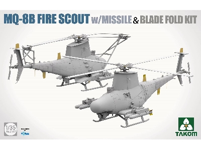 MQ-8B Fire Scout w/missile and blade fold kit - zdjęcie 3