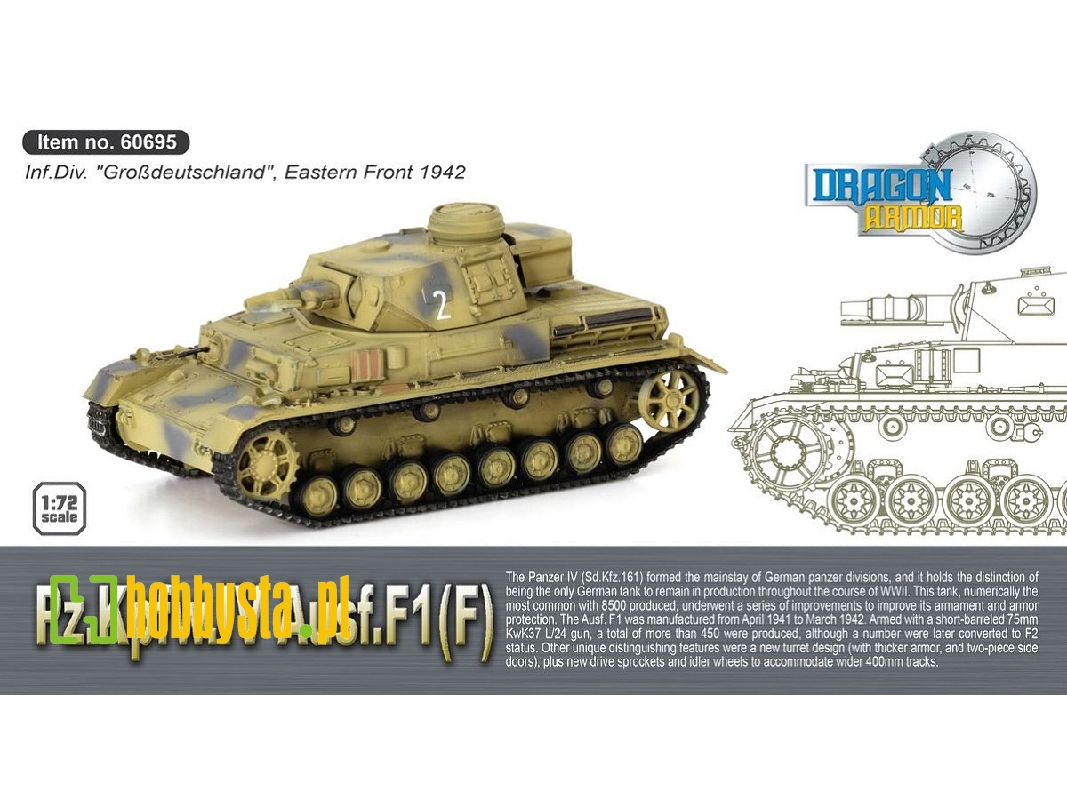 Pz.Kpfw.Iv Ausf.F1(F) - zdjęcie 1 Pz.Kpfw.Iv Ausf.F1(F) - zdjęcie 1