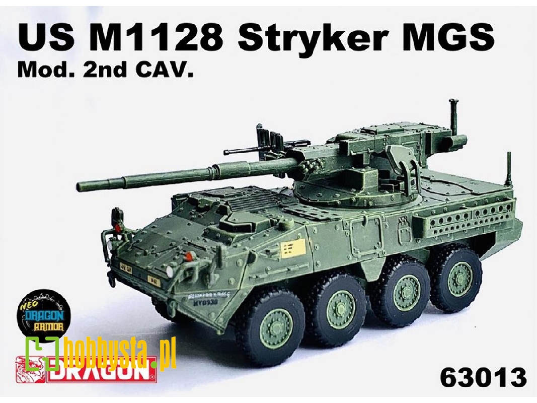 Us M1128 Stryker Mgs Mod. 2nd Cav. - zdjęcie 1 Us M1128 Stryker Mgs Mod. 2nd Cav. - zdjęcie 1