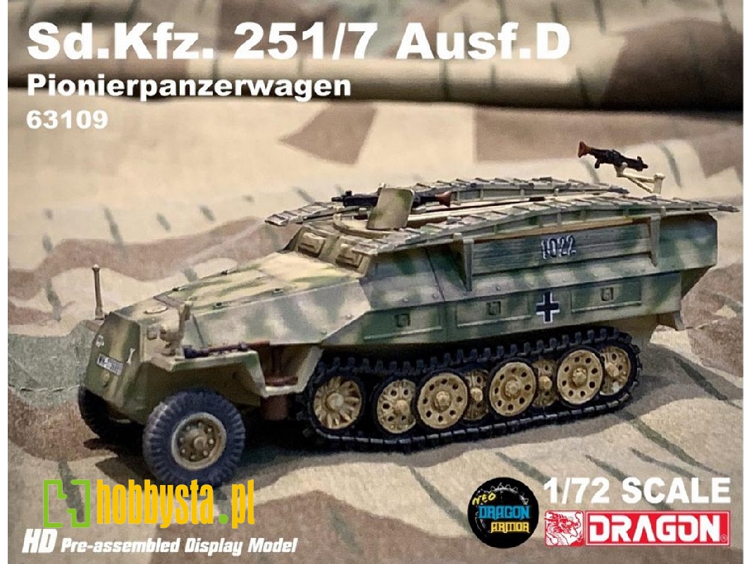 Sd.Kfz. 251/7 Ausf.D Pionierpanzerwagen - zdjęcie 1 Sd.Kfz. 251/7 Ausf.D Pionierpanzerwagen - zdjęcie 1