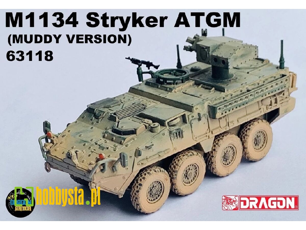 M1134 Stryker Atgm (Muddy Version) - zdjęcie 1 M1134 Stryker Atgm (Muddy Version) - zdjęcie 1