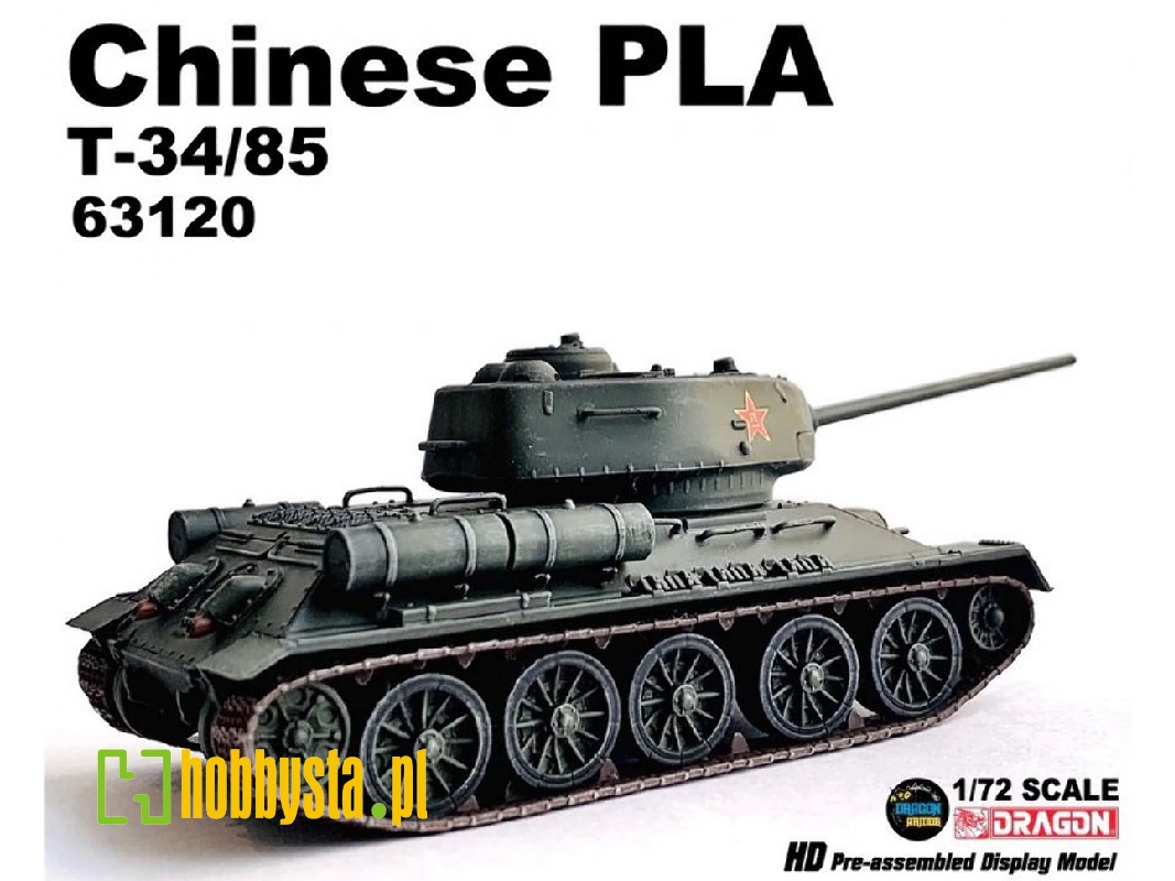 Chinese Pla T-34/85 - zdjęcie 1 Chinese Pla T-34/85 - zdjęcie 1