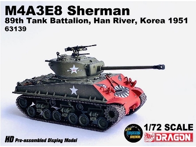 M4a3e8 Sherman 89th Tank Battalion, Han River, Korea 1951 - zdjęcie 2