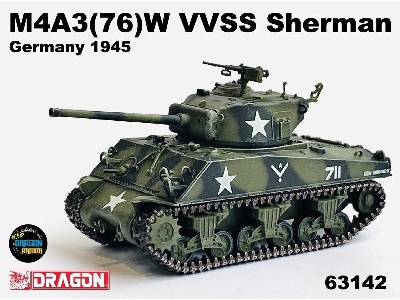 M4a3(76)w Vvss Sherman Germany 1945 - zdjęcie 1