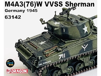 M4a3(76)w Vvss Sherman Germany 1945 - zdjęcie 4