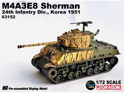 M4a3e8 Sherman 24th Infantry Div., Korea 1951 - zdjęcie 4