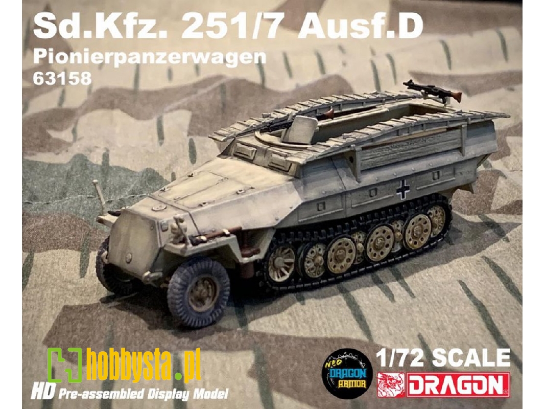 Sd.Kfz. 251/7 Ausf.D Pionierpanzerwagen - zdjęcie 1 Sd.Kfz. 251/7 Ausf.D Pionierpanzerwagen - zdjęcie 1