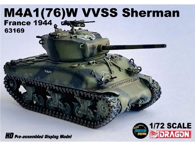 M4a1(76)w Vvss Sherman France 1944 - zdjęcie 4