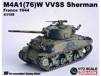 M4a1(76)w Vvss Sherman France 1944 - zdjęcie 5