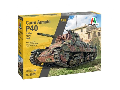 Czołg włoski Carro Armato P40 - zdjęcie 2