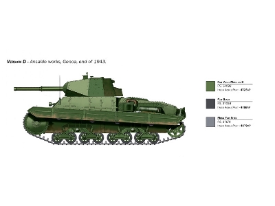 Czołg włoski Carro Armato P40 - zdjęcie 7