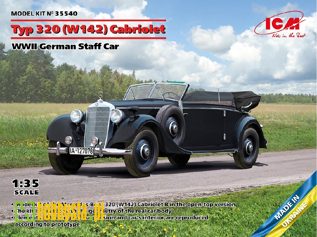 Typ 320 (W142) Cabriolet - zdjęcie 1 Typ 320 (W142) Cabriolet - zdjęcie 1