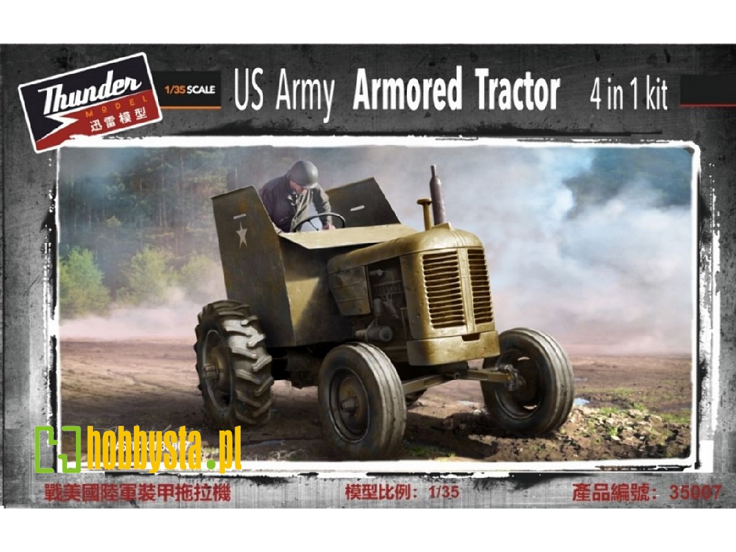 Us Army Armored Tractor 4 In 1 Kit - zdjęcie 1 Us Army Armored Tractor 4 In 1 Kit - zdjęcie 1
