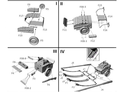 Trójkonny przodek kawalerii do armaty 37mm Bofors wz. 36 - zdjęcie 2