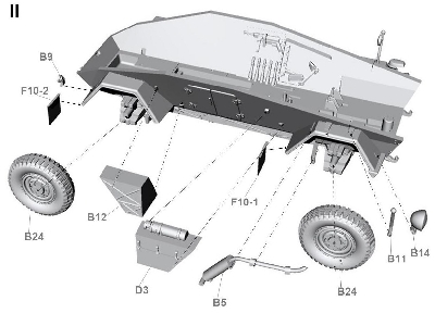 Niemiecki samochód opancerzony Sd.Kfz 247 Ausf. B z MG 34 - zdjęcie 3