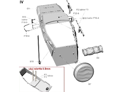 Niemiecki samochód opancerzony Sd.Kfz 247 Ausf. B z MG 34 - zdjęcie 5