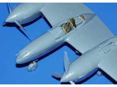  P-38J 1/48 - Hasegawa - blaszki - zdjęcie 2