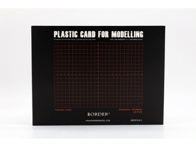 Plastic Card For Modelling 0,3mm (3 Pcs.) - zdjęcie 1