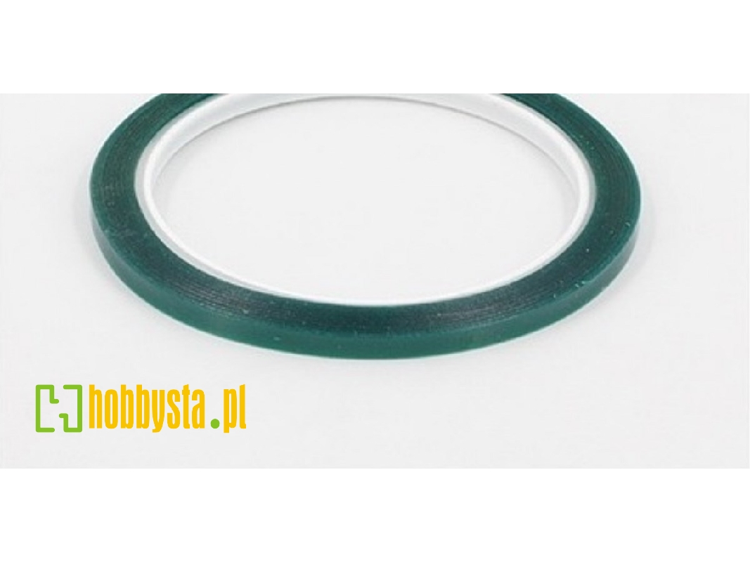 Transparent Green Engraved Hard-edged Tape 3mm - zdjęcie 1