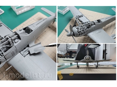 Focke-Wulf Fw 190A-6 w/Wgr. 21 & Pełne wnętrze silnika i uzbrojenia - zdjęcie 3