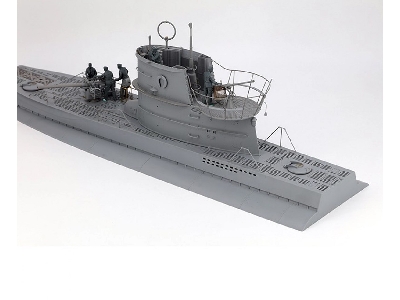 German Submarines & Commanders Set Of 6 Resin Figures - zdjęcie 3
