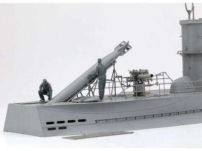 German Submarines & Commanders Loading 5 Pcs Resin Figures - zdjęcie 2