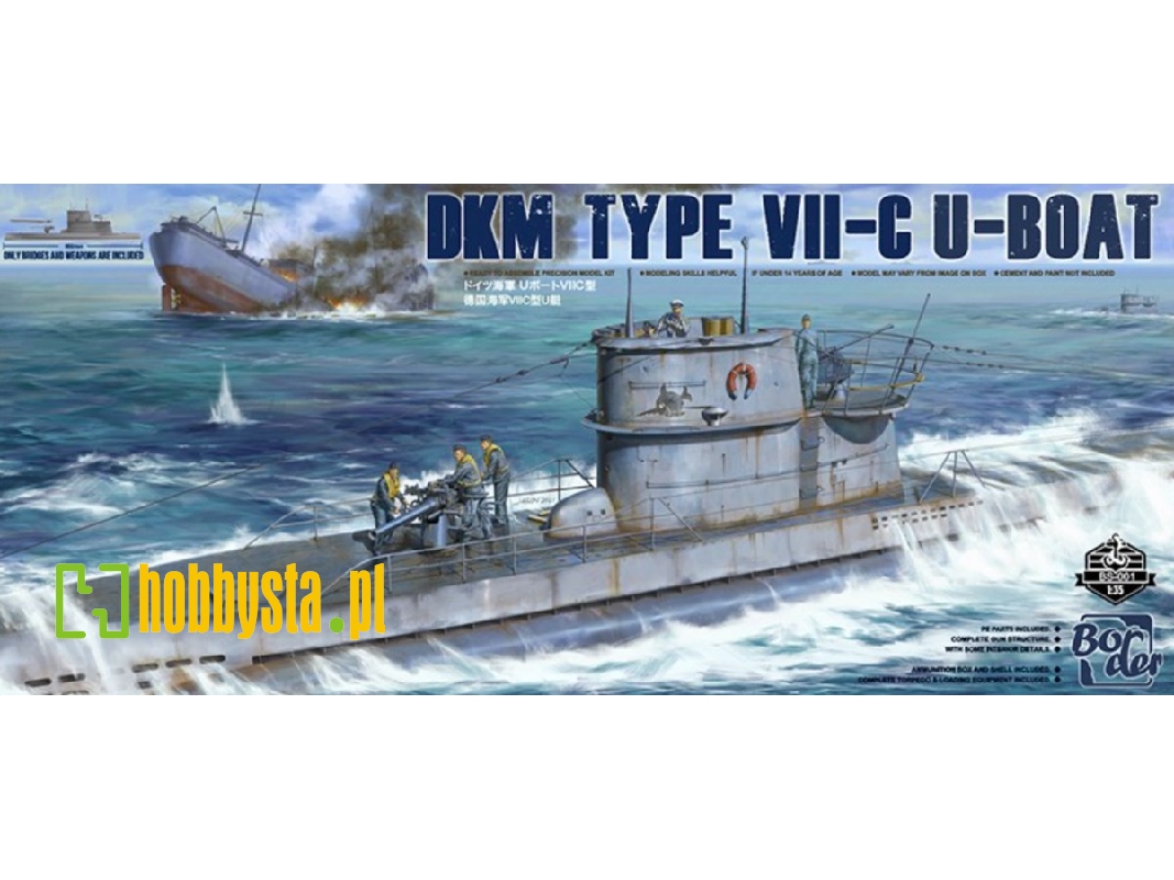 Dkm Type Vii-c U-boat - zdjęcie 1 Dkm Type Vii-c U-boat - zdjęcie 1