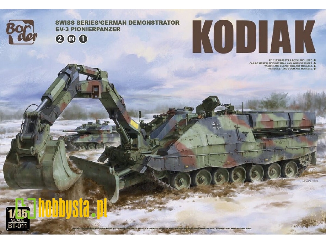Kodiak Swiss Series/German Demonstrator Ev-3 Pionierpanzer 2 In 1 - zdjęcie 1