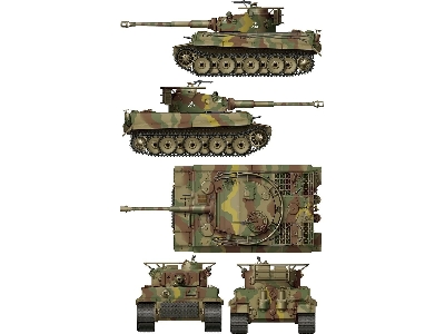 Ija Tiger I W/Resin Tank Commander - zdjęcie 3