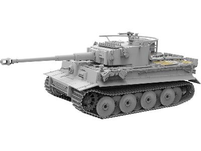 Ija Tiger I W/Resin Tank Commander - zdjęcie 5