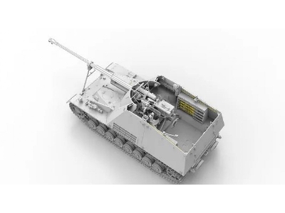 Sd.Kfz.164 Nashorn Early/Command Version W/4 Figures - zdjęcie 3