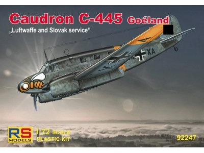 Caudron C-445 Goeland Luftwaffe And Slovak Service - zdjęcie 1