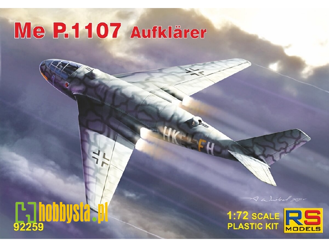 Me P.1107 Aufklärer - zdjęcie 1 Me P.1107 Aufklärer - zdjęcie 1