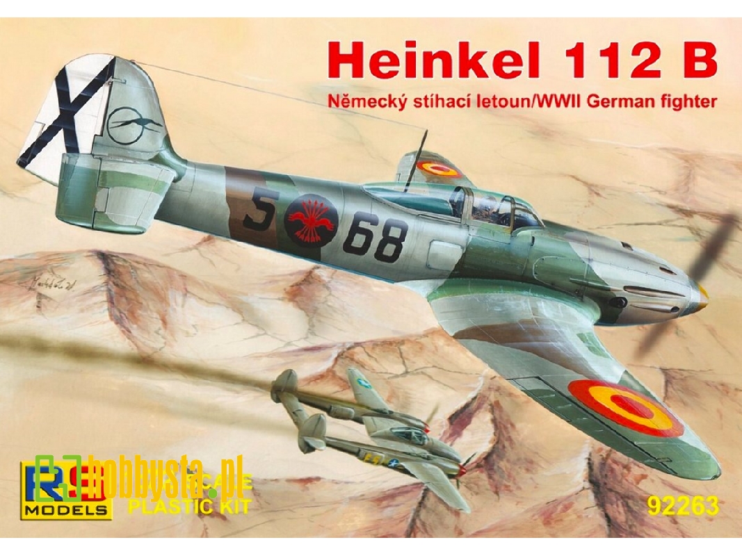 Heinkel 112b Spain - zdjęcie 1 Heinkel 112b Spain - zdjęcie 1