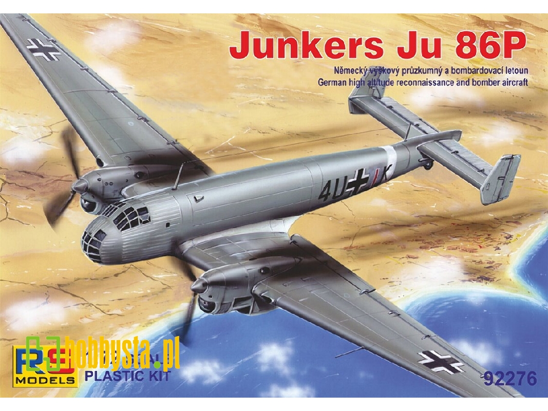 Junkers Ju-86p - zdjęcie 1 Junkers Ju-86p - zdjęcie 1