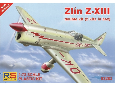 Zlin Z-xiii - Double Kit (2 Kits In Box) - zdjęcie 1