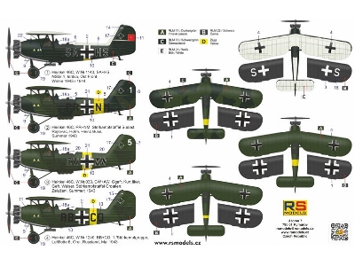 Heinkel He-46c Nachtschlacht - German Wwii Reconnaissance Aircraft - zdjęcie 2