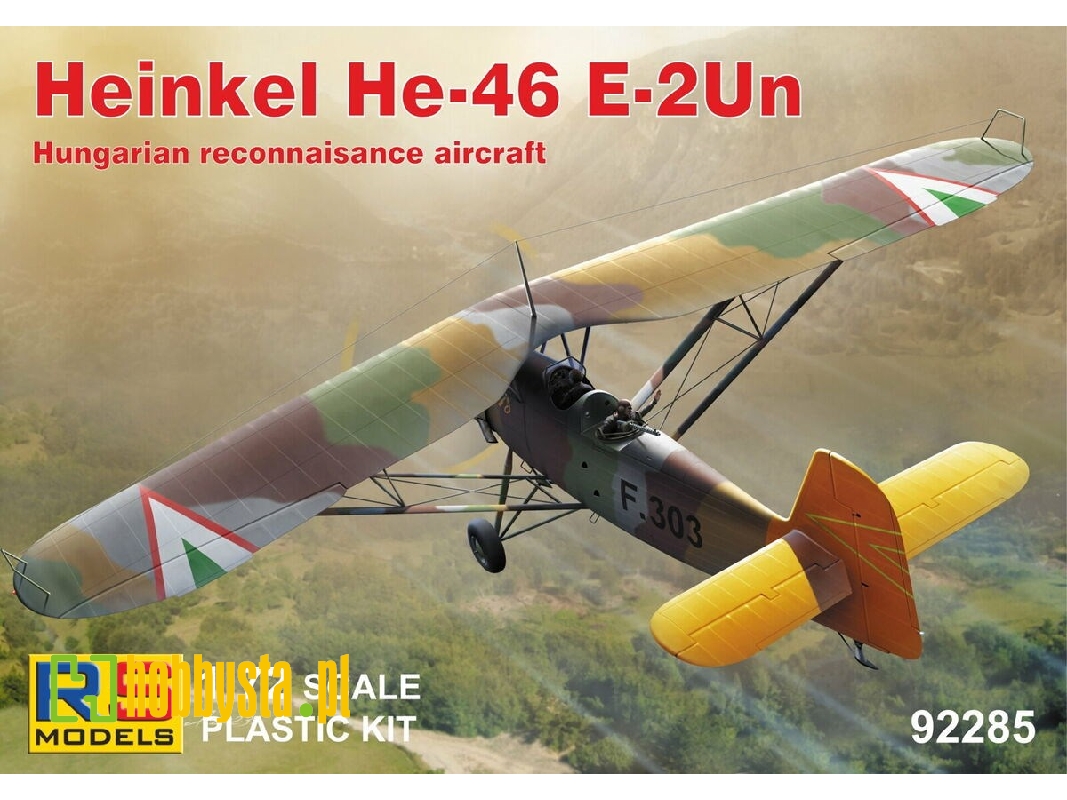 Heinkel He-46 E-2un - Hungarian Reconnaissance Aircraft - zdjęcie 1 Heinkel He-46 E-2un - Hungarian Reconnaissance Aircraft - zdjęcie 1